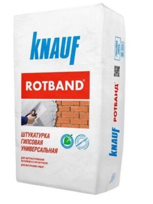 РОТБАНД штукатурка гипсовая универс 30кг