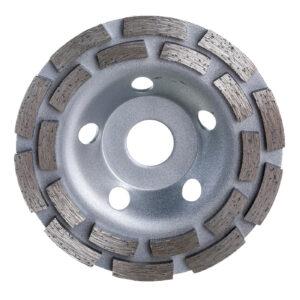 Диск чашка алмазная двухрядная 125х22,23мм HEBEI GEMDA CWD05