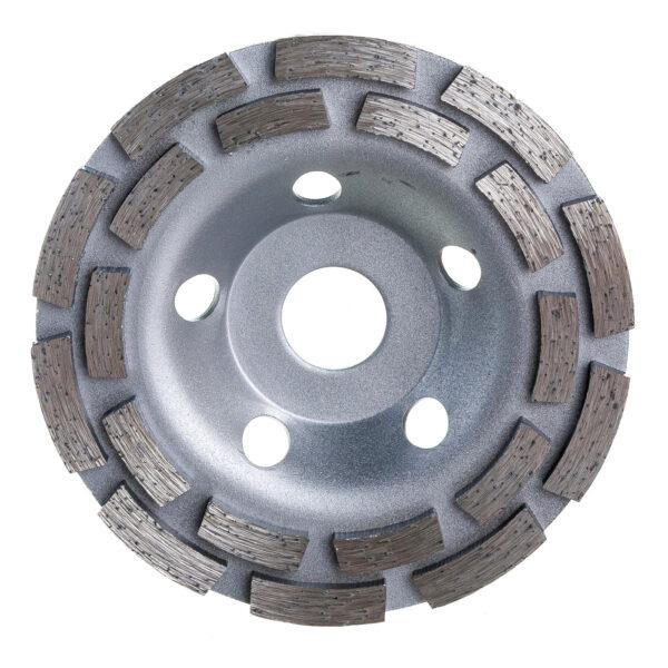 Диск чашка алмазная двухрядная 125х22,23мм HEBEI GEMDA CWD05