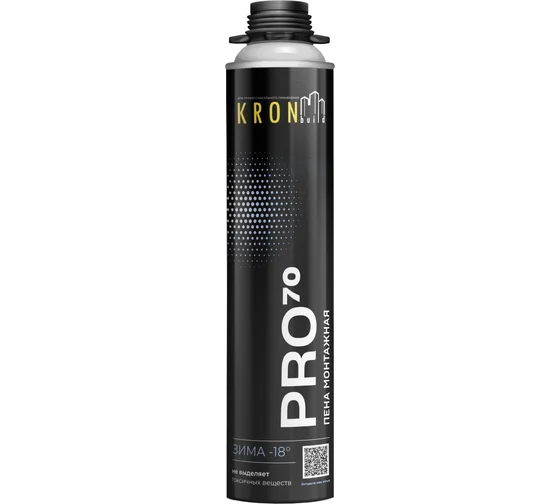Пена монтажная проф KRONbuild Зима Pro70