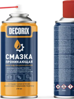 Аэрозольная проникающая смазка DECORIX 210мл 0411-04 DA