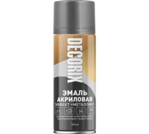 Эмаль аэроз Металлик DECORIX Графит