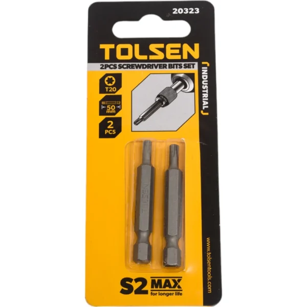 Бита для отвертки 2шт*Т20х50 TOLSEN 20323