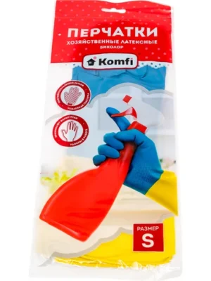 Перчатки СверхпрочныеБИКОЛОР S Fiberon BICOIRAI1