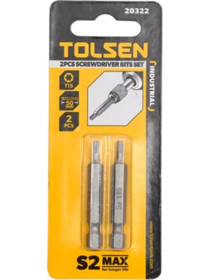 Бита для отвертки 2шт*Т15х50 TOLSEN 20322