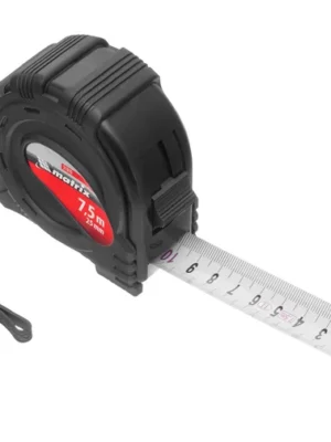 Рулетка OSM 7525 Черная OSKAR 7,5м.