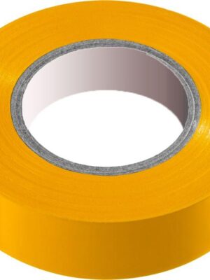 Изолента ПВХ 20х0,2мм (ЖЁЛТАЯ)ПОЛИМЕРПЛАСТ РОССИЯ