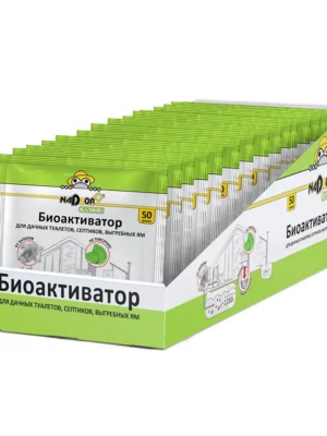 Биоактиватор для туалетов и септиков 50гр порошок BIOWC4