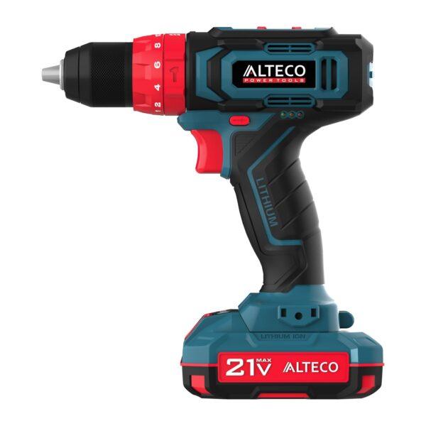 Аккумуляторная ударная дрель шуруповерт CID 21-35 ALTECO
