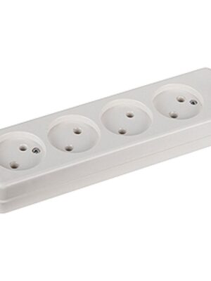 Колодка 4гн, без заземл КХ-4 ЭРА