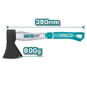 Топор 600гр выс.угл.сталь,рук стекловолТНТ786006