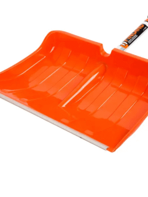 Лопата снегоуборочная оранжевая