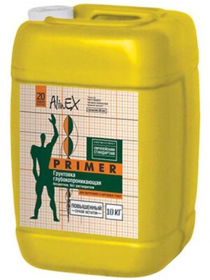 Праймер 10 л. грунтовка морозостойкая