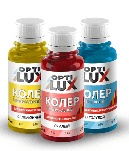 Колер ОПТИЛЮКС №12 Салатный 0,1л.