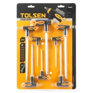Набор шестигранных склад. ключей круг.головкой 8шт TOLSEN 20
