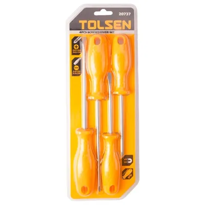 Набор отверток (4шт) TOLSEN 20737