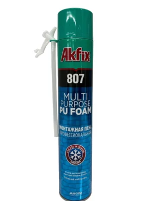 Пена AKFIX 807 с трубочкой зимняя