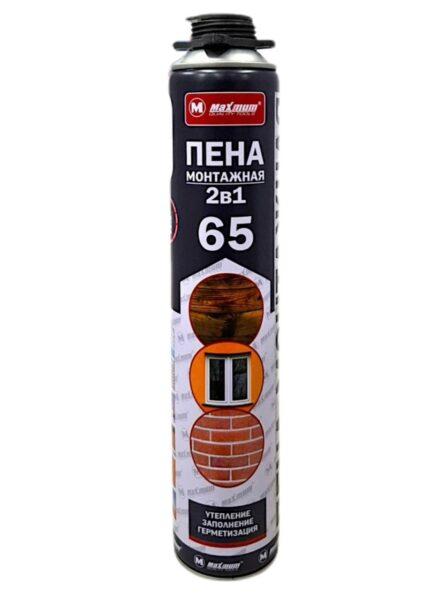 Пена монтажная 65 2в1 MAXIMUM MX-02517