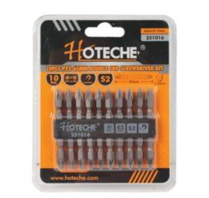 Биты для отвертки PZ 2х65мм (10шт) HOTECHE 251016