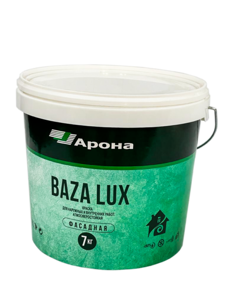 ВД-Краска «BAZA LUX» Стандарт (Фасадная) 7кг