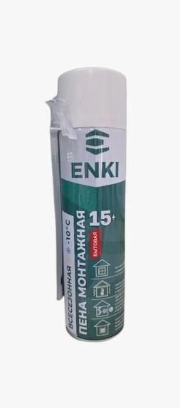 Пена монтажная бытовая Enki 15+