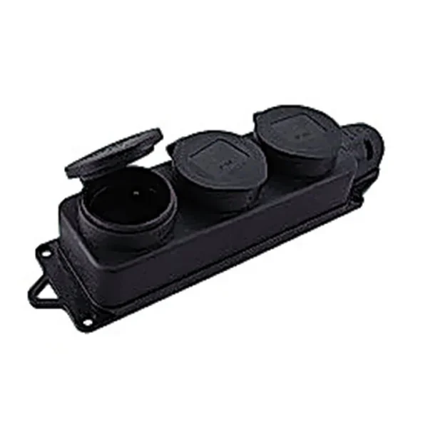 Выключатель IP54 ЭРА серый
