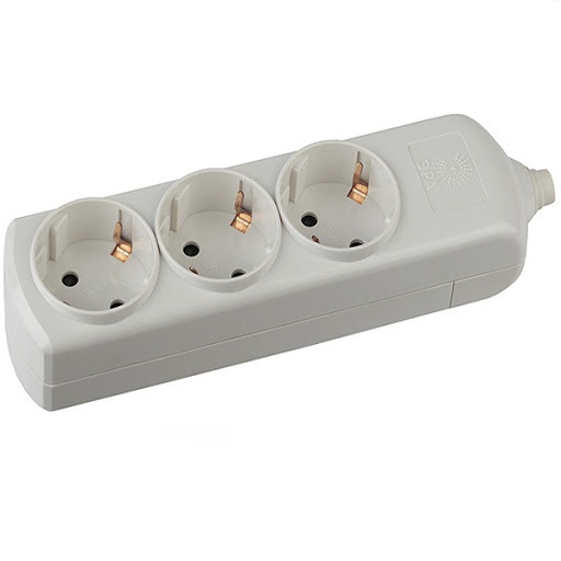 Выключатель двойной с подсвет QUADROбелый 2-105-01