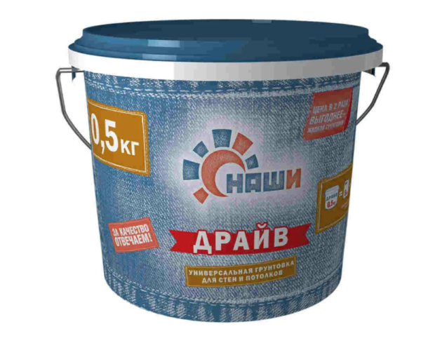 НАШИ ДРАЙВ праймер полимер. 0,5кг.