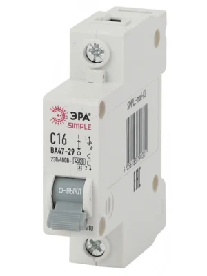 Автоматический выкл SIMPLE-mod-04 BA47-29 1P 20A