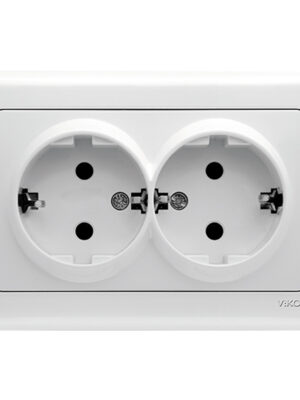 ВИКО-Carmen розетка 2-я с/з внутрен