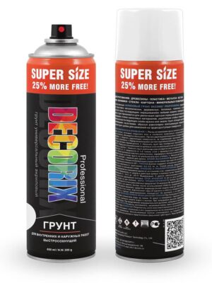 Грунт аэроз PROFESSIONAL DECORIX Белый