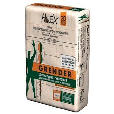 GRENDER WP 25кг штукатурка гипсовая усиленная