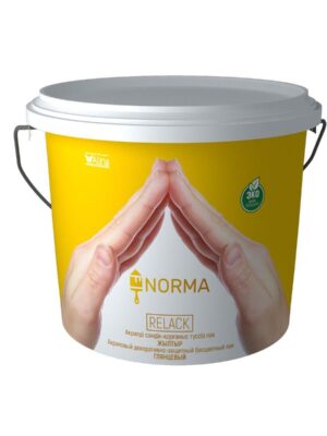 НОРМА Relack лак акриловый глянцевый на вод.основе 1кг