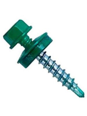 Кровельные шурупы 4,8х25 зелен Кит