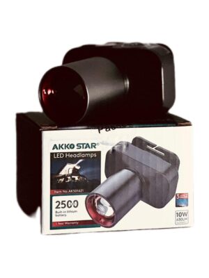 Фонарь налобный 10W Акостар 501621