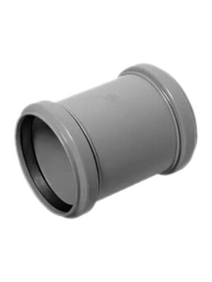Муфта пласт 50мм (канализ)