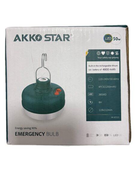 Лампа аккумуляторная 50w 4800mAh Акостар 5597