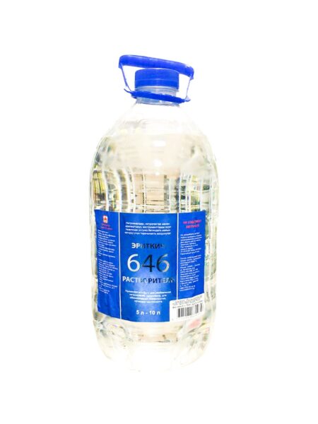 Растворитель 646 5,0л ПЭТ
