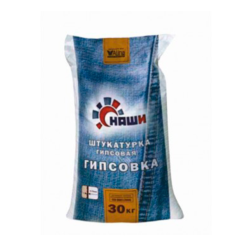 ГИПСОВКА 30кг штукатурка гипс-ая