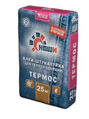 ТЕРМОС клей/скрепл теплоиз 25кг