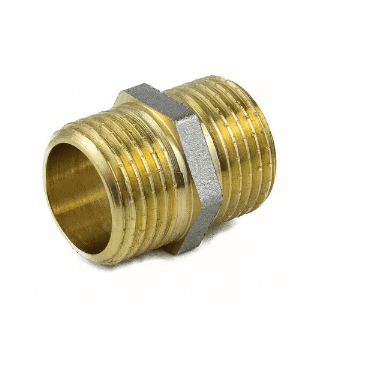 Переходник (ниппель редукционный) Метал Желт 15/25