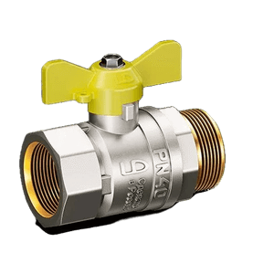 Кран шар.латун.LD Pride 47.15B-B.Б ДУ15Py 40 баб