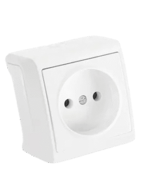 ВИКО-Vera розетка 1-я наружняя