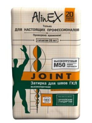 ДЖОЙНТ затирка для ГКЛ 25кг