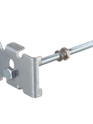 Скоба для сетки Гиттера 2х40х40цинк